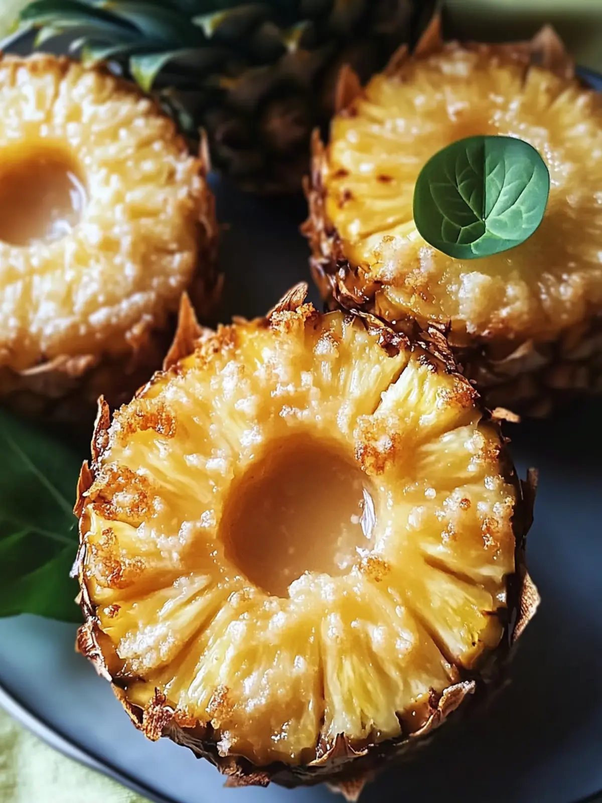 Irresistible Rum-Soaked Fried Pineapple with Creamy Dip 3 Rum-Soaked Fried Pineapple
