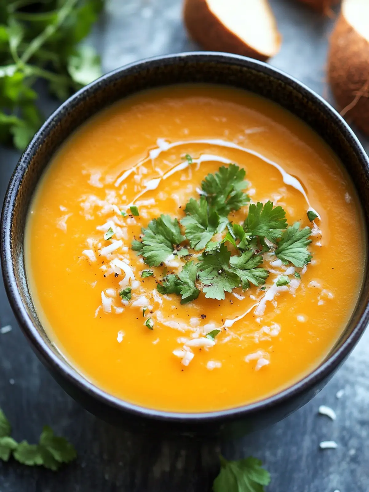 Creamy Sweet Potato Coconut Soup to Warm Your Soul 3 Sweet Potato Coconut Soup