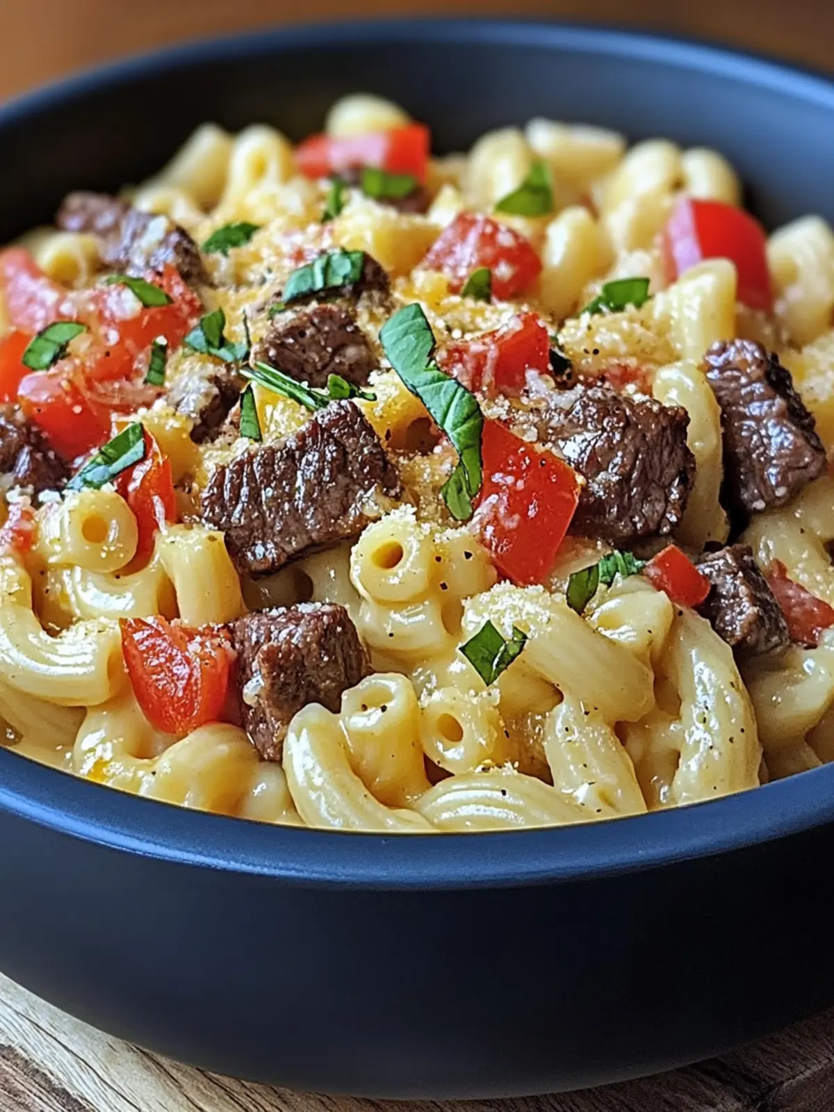 Steak & Pepper Jack Queso Mac: Comfort Food Bliss at Home 5 Steak & Pepper Jack Queso Mac