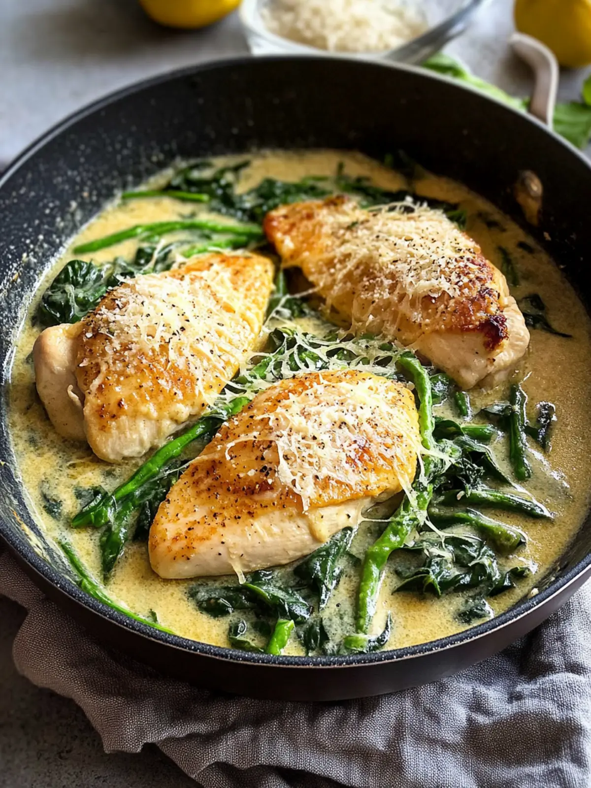 Flavor-Packed Chicken Florentine: Easy Weeknight Delight 2 Chicken Florentine