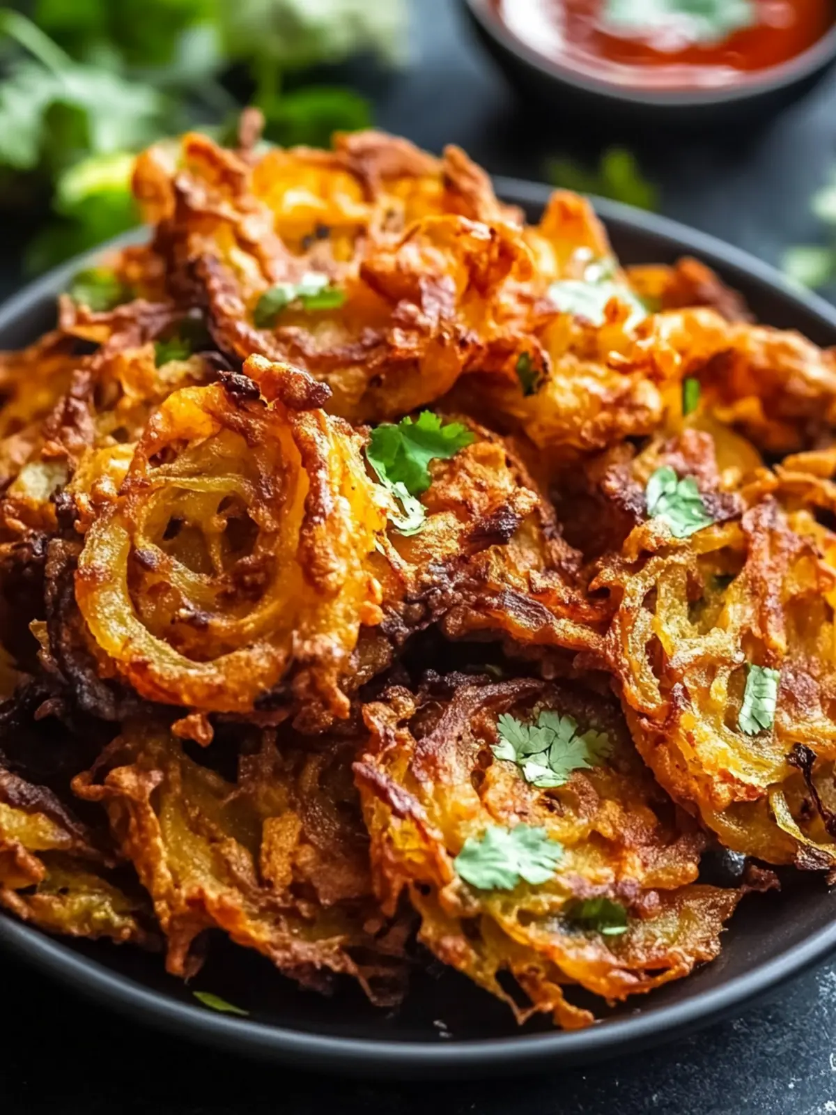 Crispy Onion Bhaji: The Perfect Homemade Snack Delight 3 Onion Bhaji