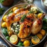 Mouthwatering Stuffed Easter Chicken with Spinach and Feta 8 Stuffed Easter Chicken with Spinach and Feta