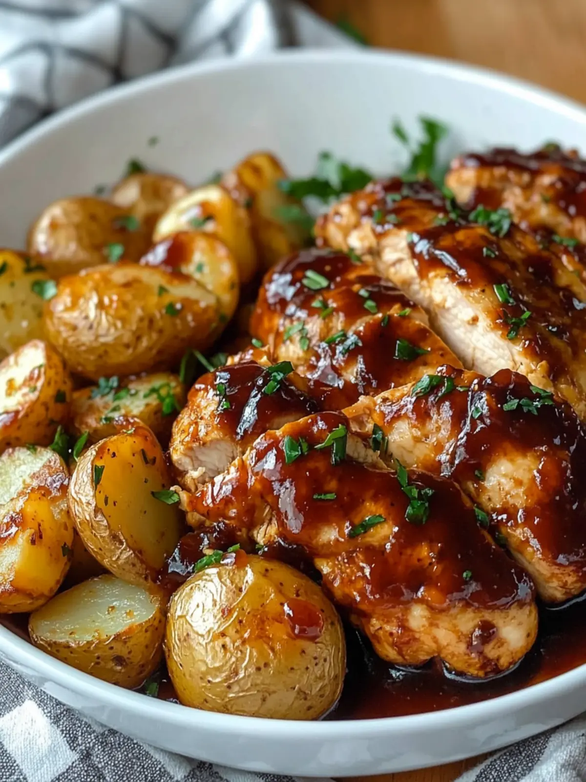 Savor Honey BBQ Chicken Potatoes for a Flavorful Feast 4 Honey BBQ Chicken Potatoes