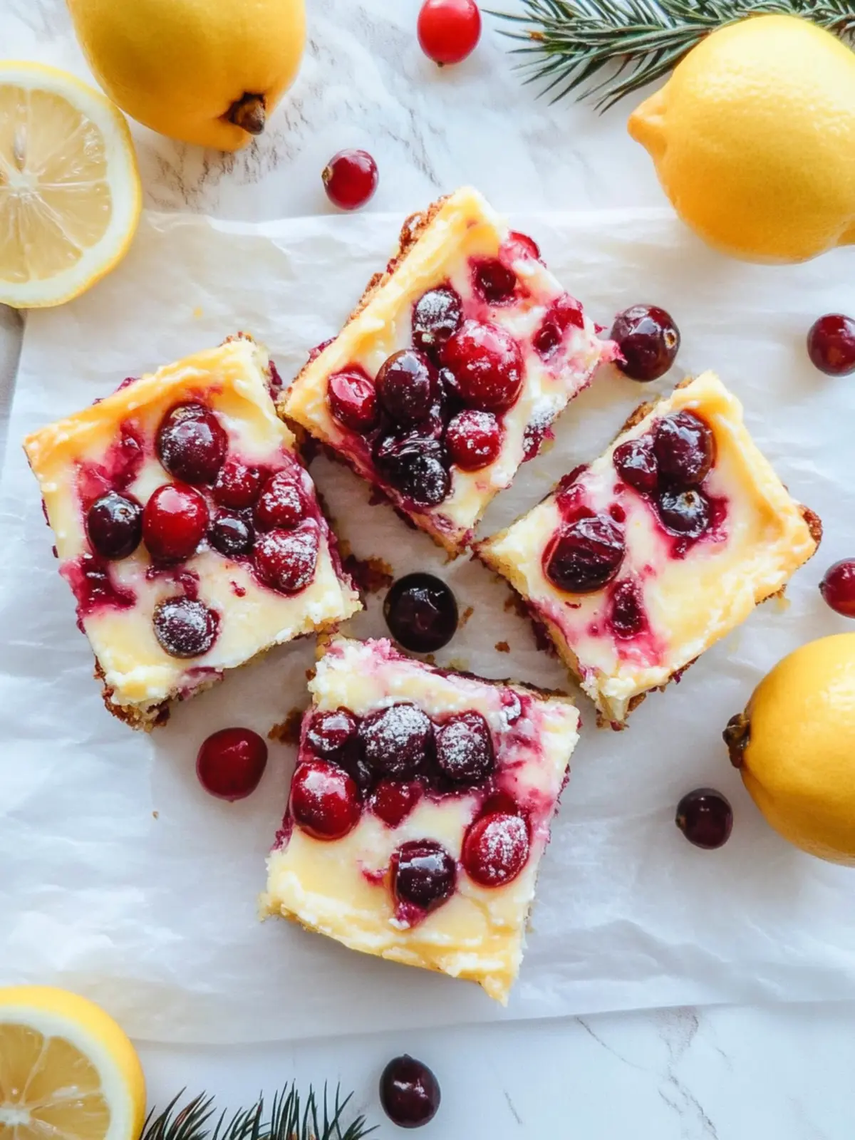 Lemon Cranberry Cheesecake Bars That Wow Every Bite 4 Lemon Cranberry Cheesecake Bars