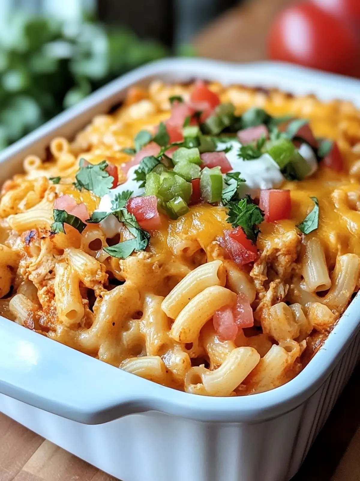 Zesty Taco Chicken Macaroni Casserole for Family Fun Nights 3 Zesty Taco Chicken Macaroni Casserole
