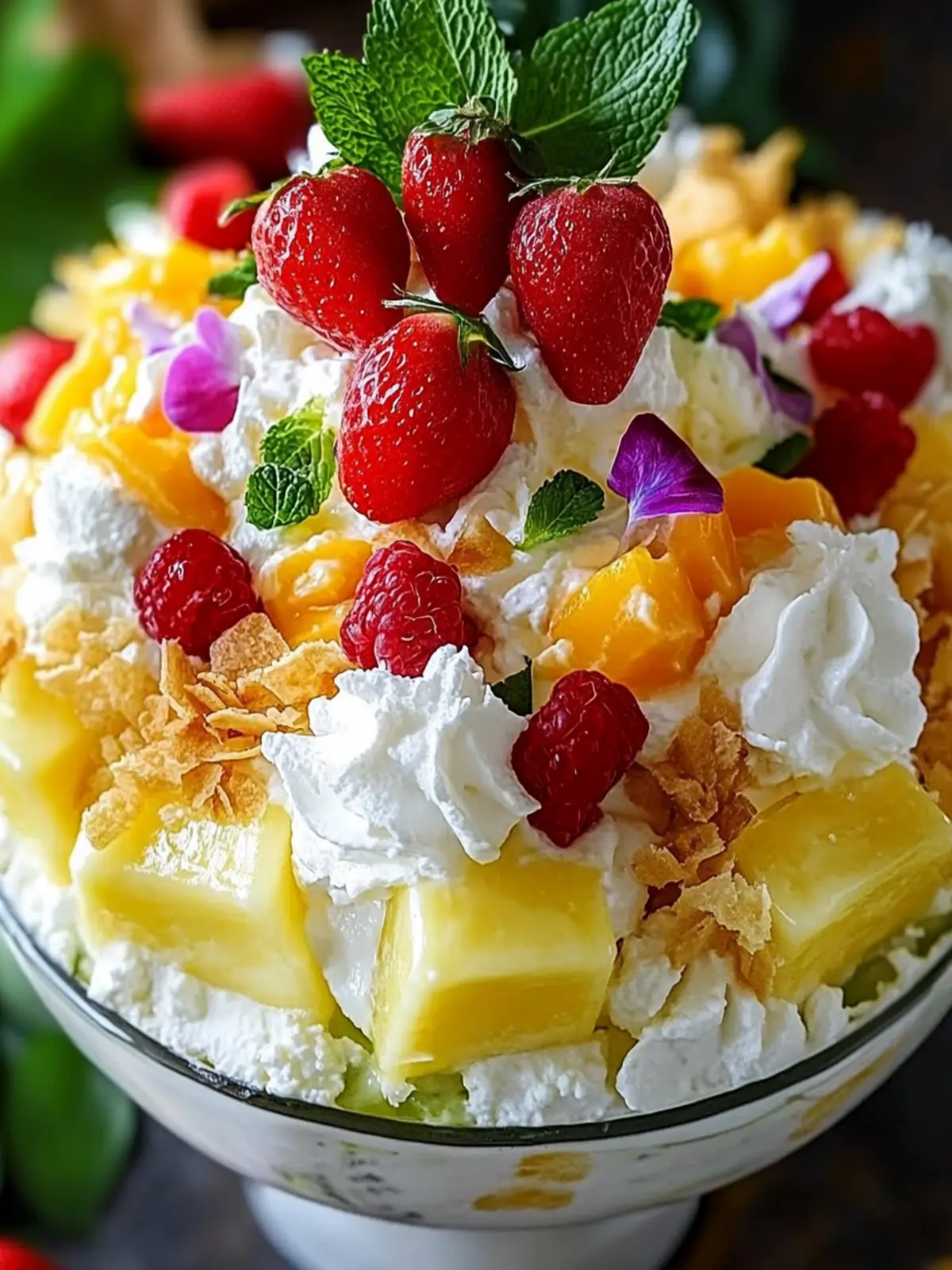 Hawaiian Cheesecake Salad: A Tropical Twist on Tradition 2 Hawaiian Cheesecake Salad