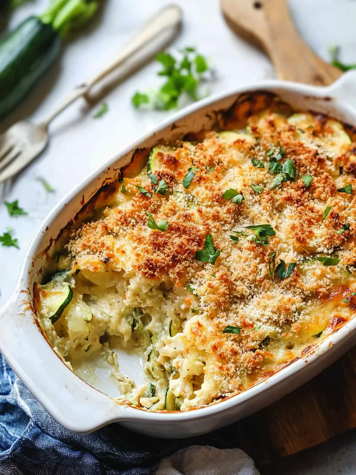 Cheesy Zucchini Casserole: Your New Comfort Food Delight 2 Cheesy Zucchini Casserole