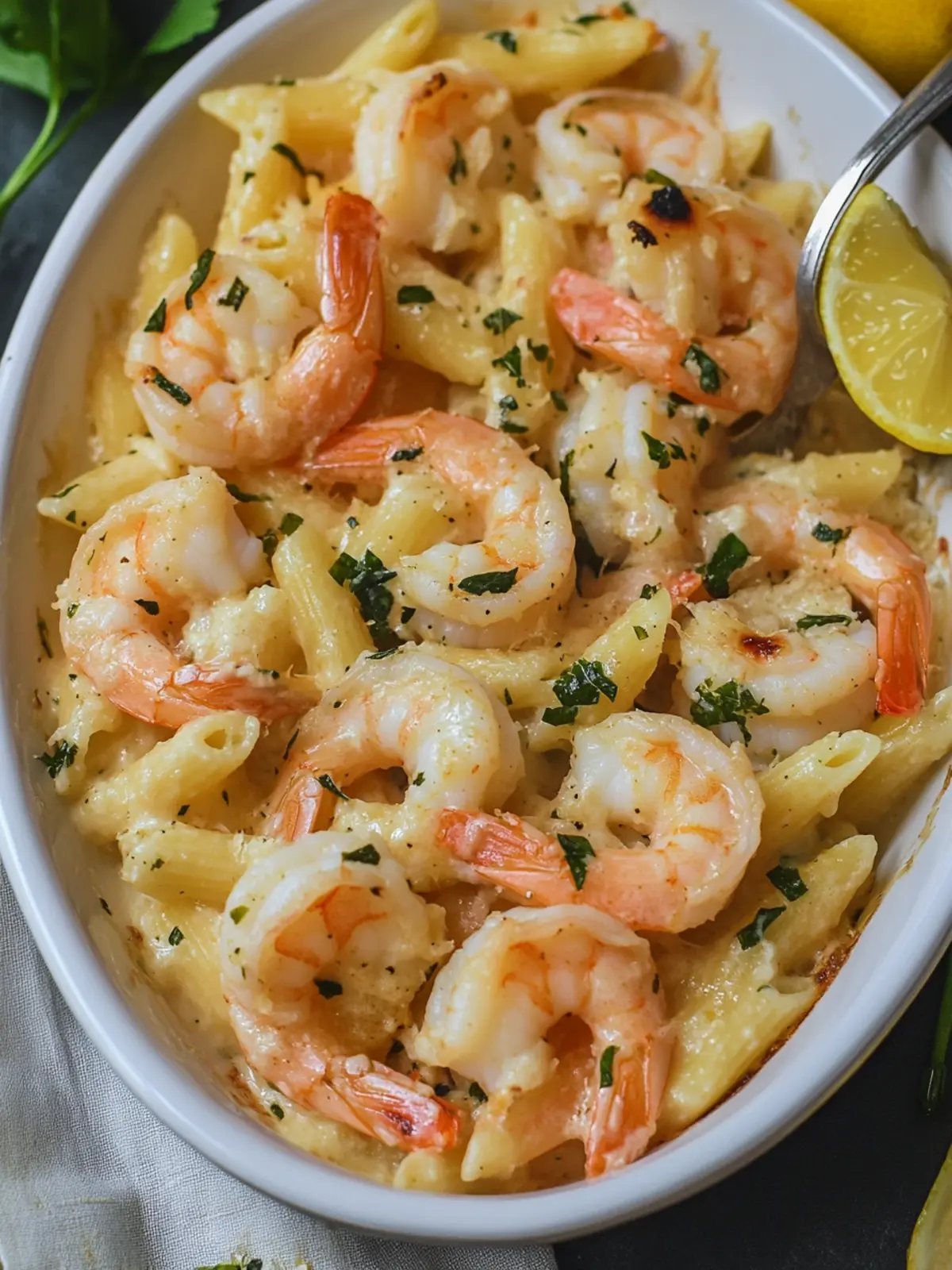 Irresistible Shrimp Scampi Pasta Bake for Cozy Nights 4 Shrimp Scampi Pasta Bake