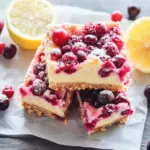 Lemon Cranberry Cheesecake Bars That Wow Every Bite 9 Lemon Cranberry Cheesecake Bars