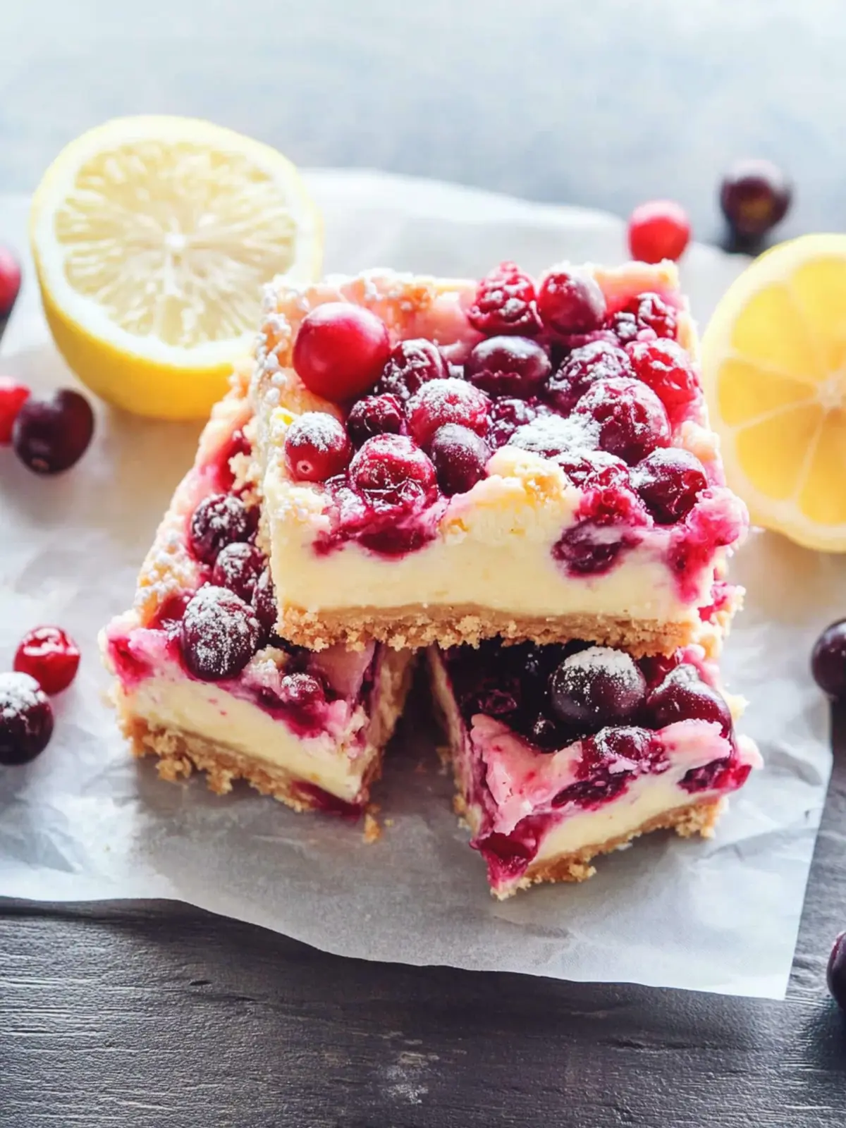 Lemon Cranberry Cheesecake Bars That Wow Every Bite 5 Lemon Cranberry Cheesecake Bars