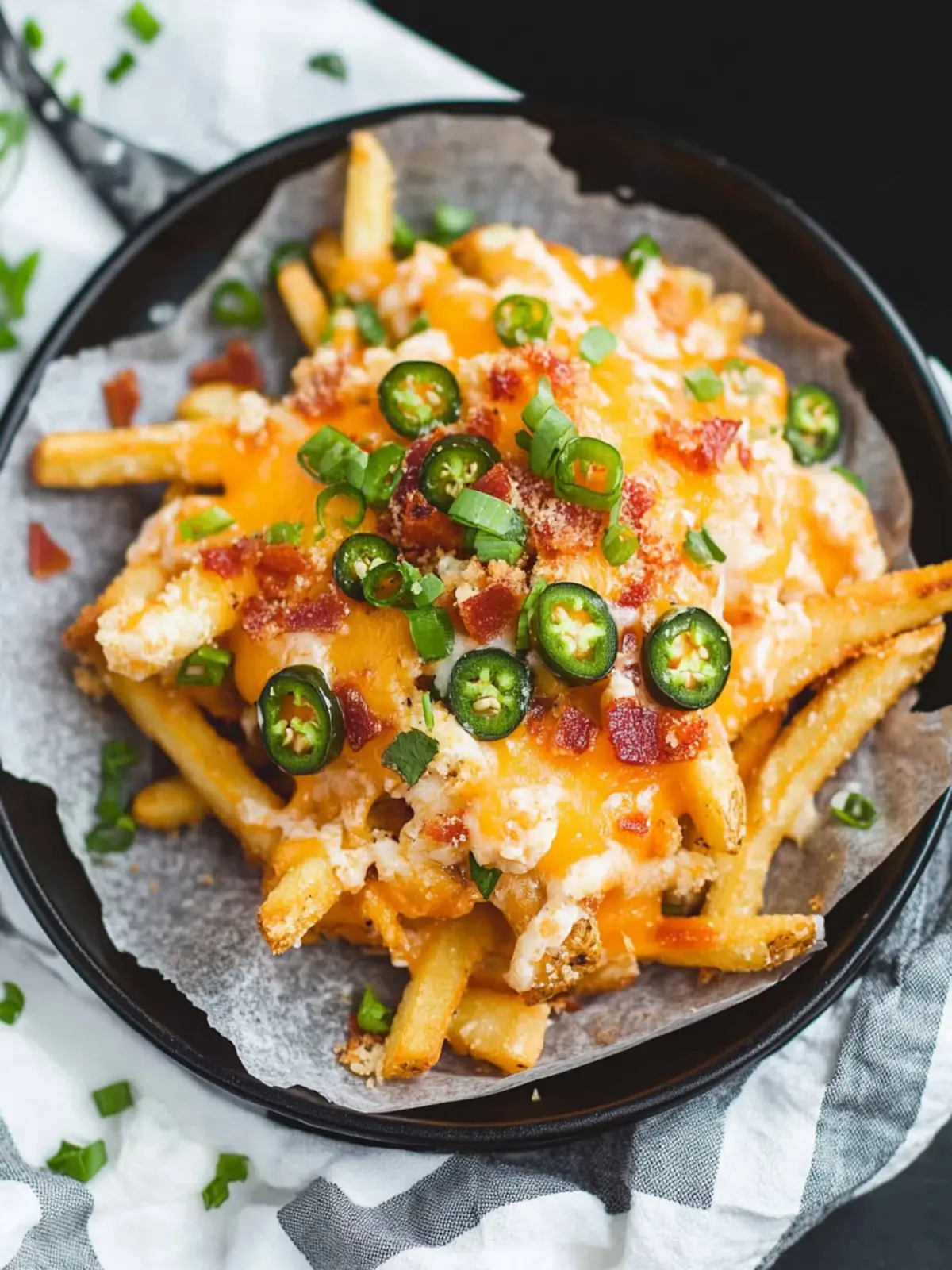 Jalapeño Popper Loaded Cheese Fries for Ultimate Comfort Food 5 Jalapeño Popper Loaded Cheese Fries