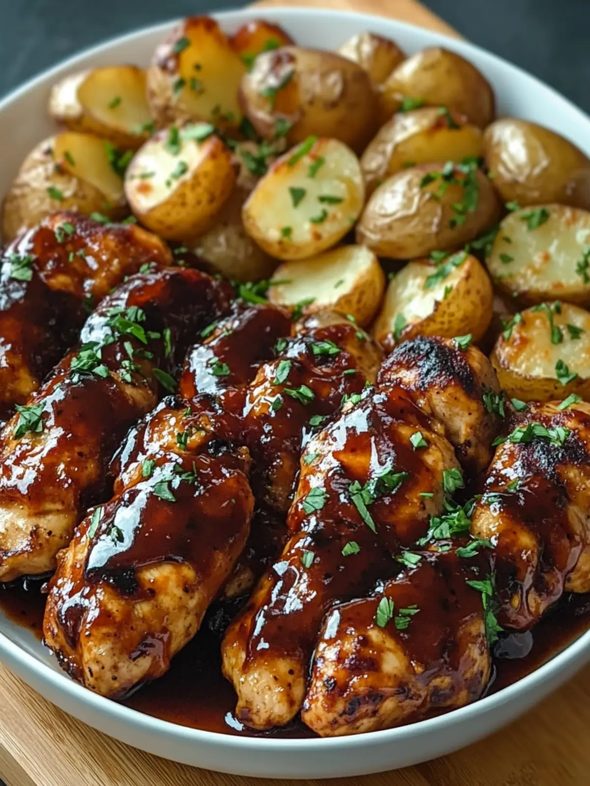 Savor Honey BBQ Chicken Potatoes for a Cozy Dinner Delight 5 Honey BBQ Chicken Potatoes