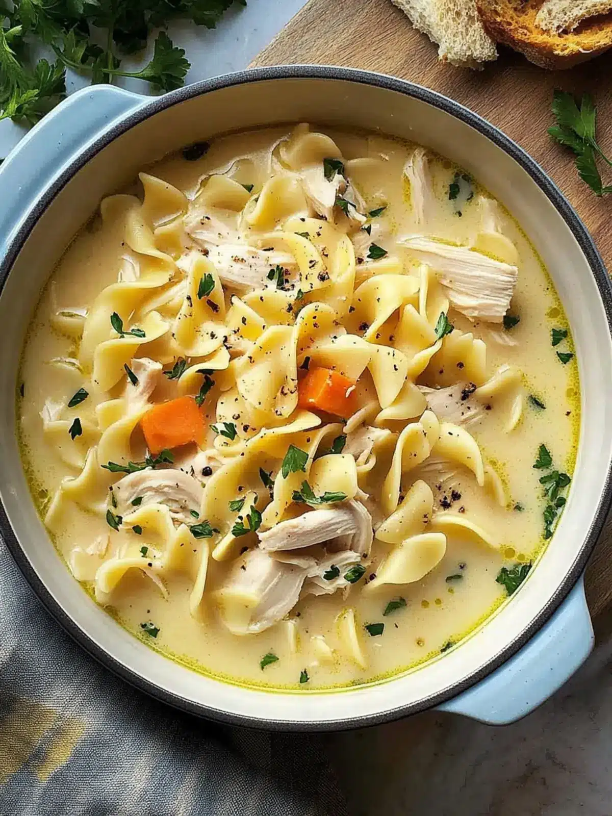 Creamy Chicken Noodle Soup: A Cozy Classic for Any Day 4 Creamy Chicken Noodle Soup