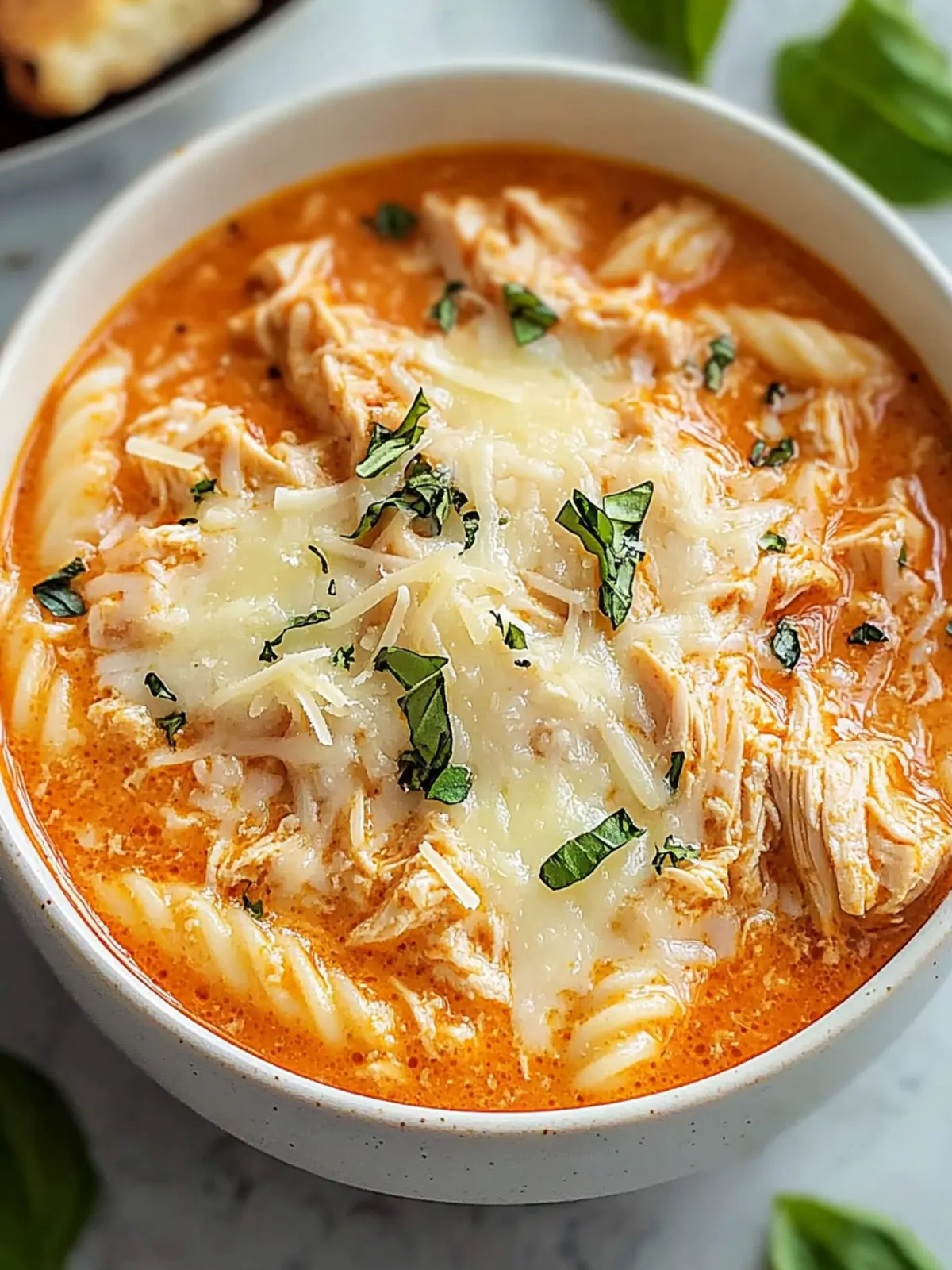 Irresistible Crockpot Chicken Parmesan Soup You’ll Crave! 3 Irresistible Crockpot Chicken Parmesan Soup Recipe
