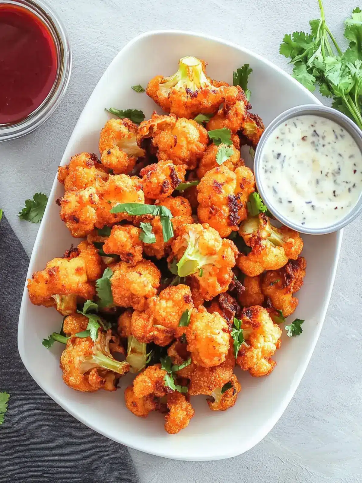 Baked Crispy and Spicy Cauliflower Bites That Wow Every Time 5 Baked Crispy and Spicy Cauliflower Bites