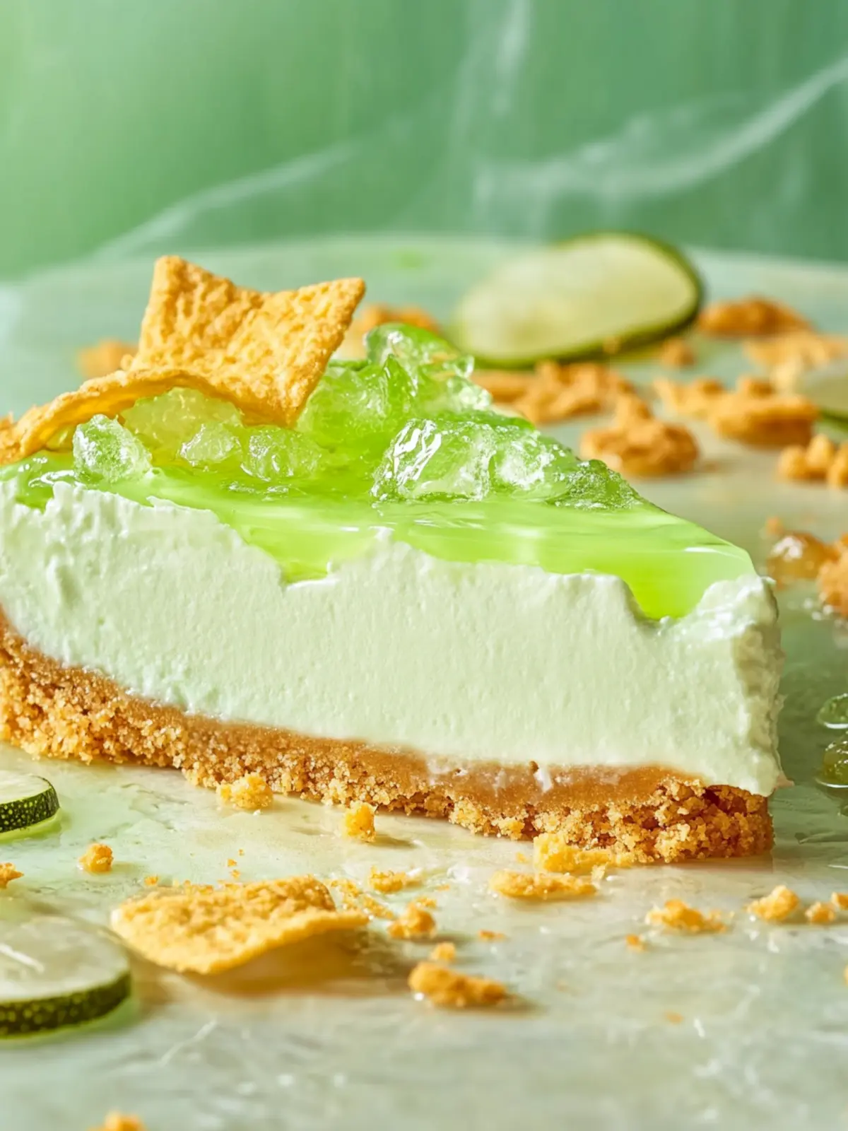 Irresistible Mountain Dew Cheesecake with Dorito Crust Delight 4 Mountain Dew Cheesecake with Dorito Crust