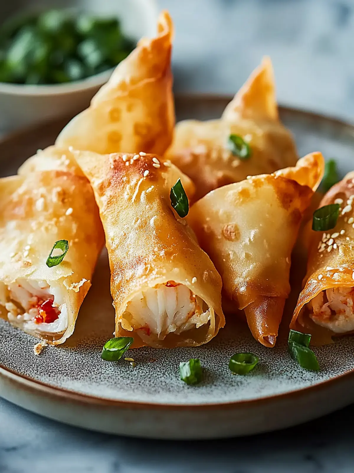Easy Rice Paper Crab Rangoons Crispy Delight at Home 5 Easy Rice Paper Crab Rangoons