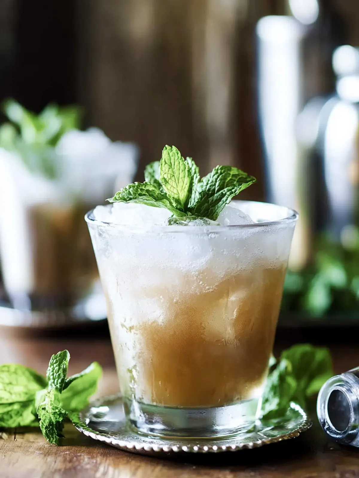 Deliciously Easy Mint Julep with Fresh Mint Simple Syrup 3 Easy Mint Julep with Mint Simple Syrup