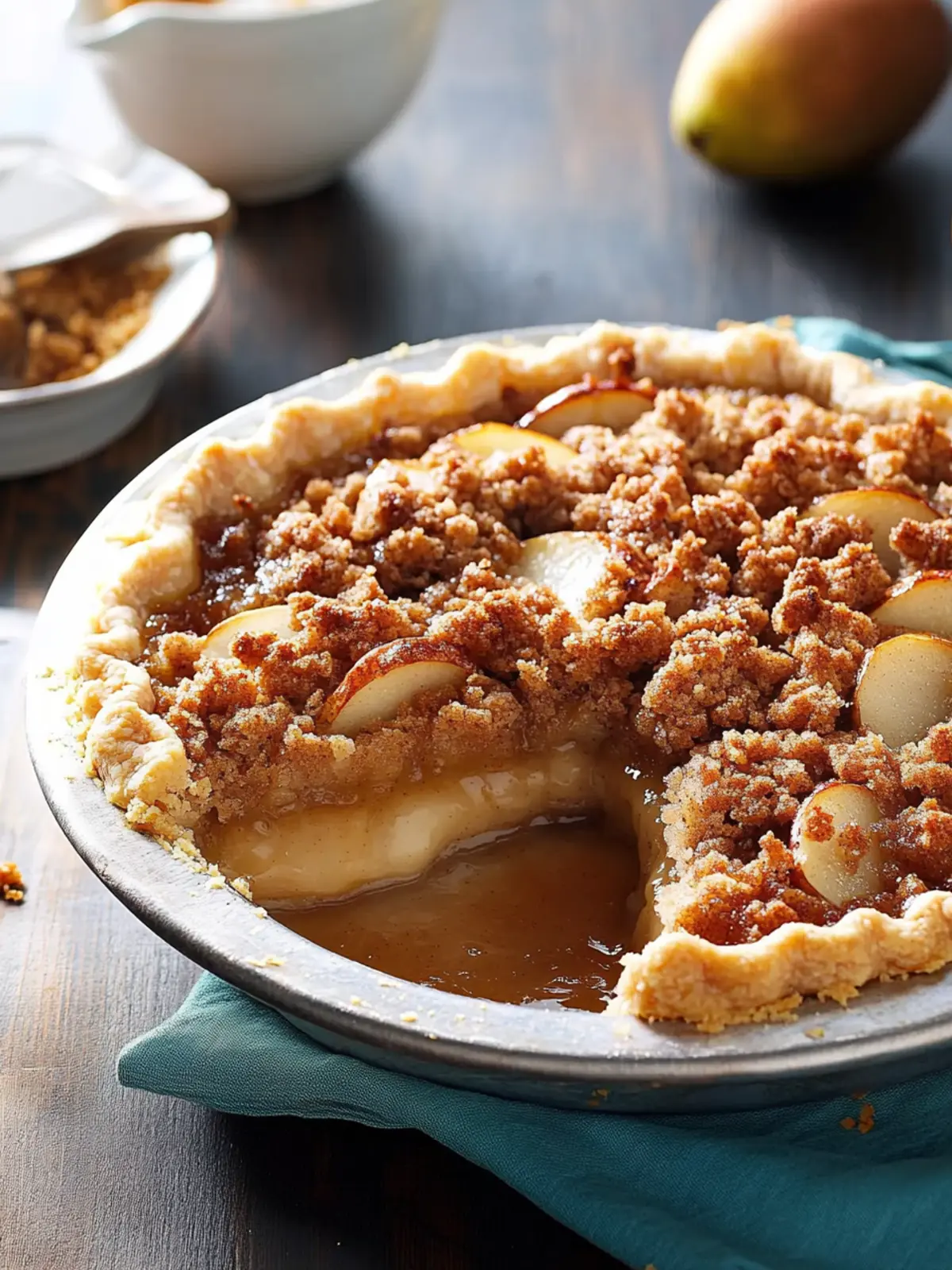 Irresistible Gingersnap Crumb Pear Pie You'll Crave All Fall 4 Gingersnap Crumb Pear Pie