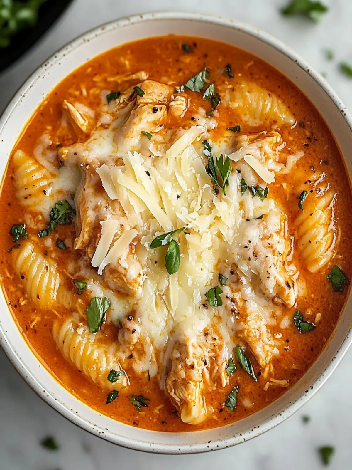 Irresistible Crockpot Chicken Parmesan Soup You’ll Crave! 4 Irresistible Crockpot Chicken Parmesan Soup Recipe