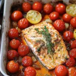 Baked Salmon with Grape Tomatoes for a Flavor-Packed Delight 6 Baked Salmon with Grape Tomatoes