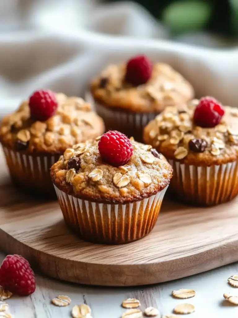 Cottage Cheese Oatmeal Blender Muffins
