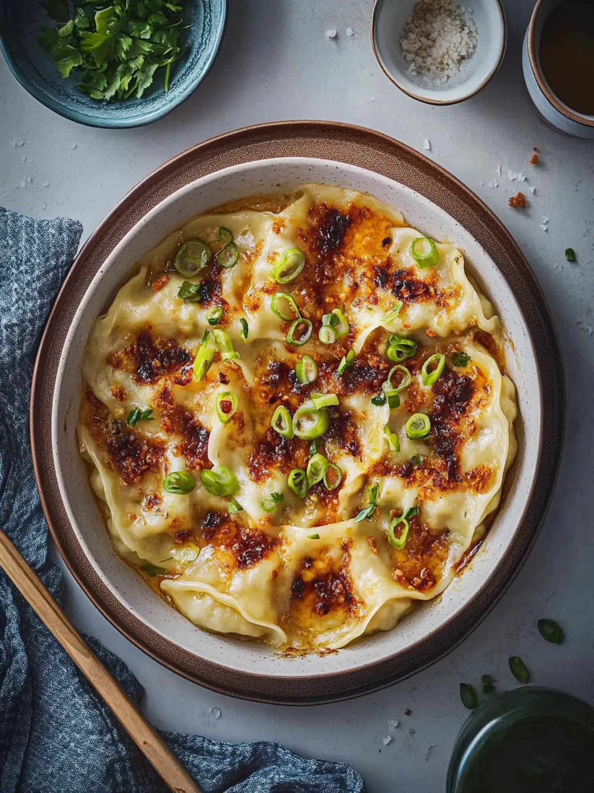 One Pan Dumplings Dump & Bake: Effortless Thai Flavor Explosion 2 One Pan Dumplings {Dump & Bake}