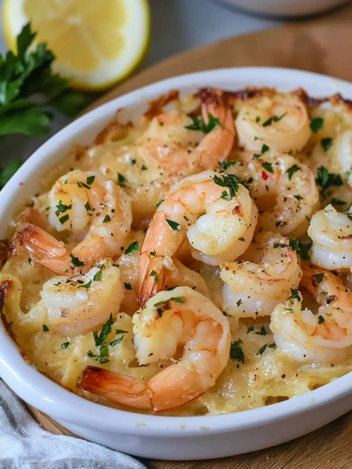 Irresistible Shrimp Scampi Pasta Bake for Cozy Nights 2 Shrimp Scampi Pasta Bake