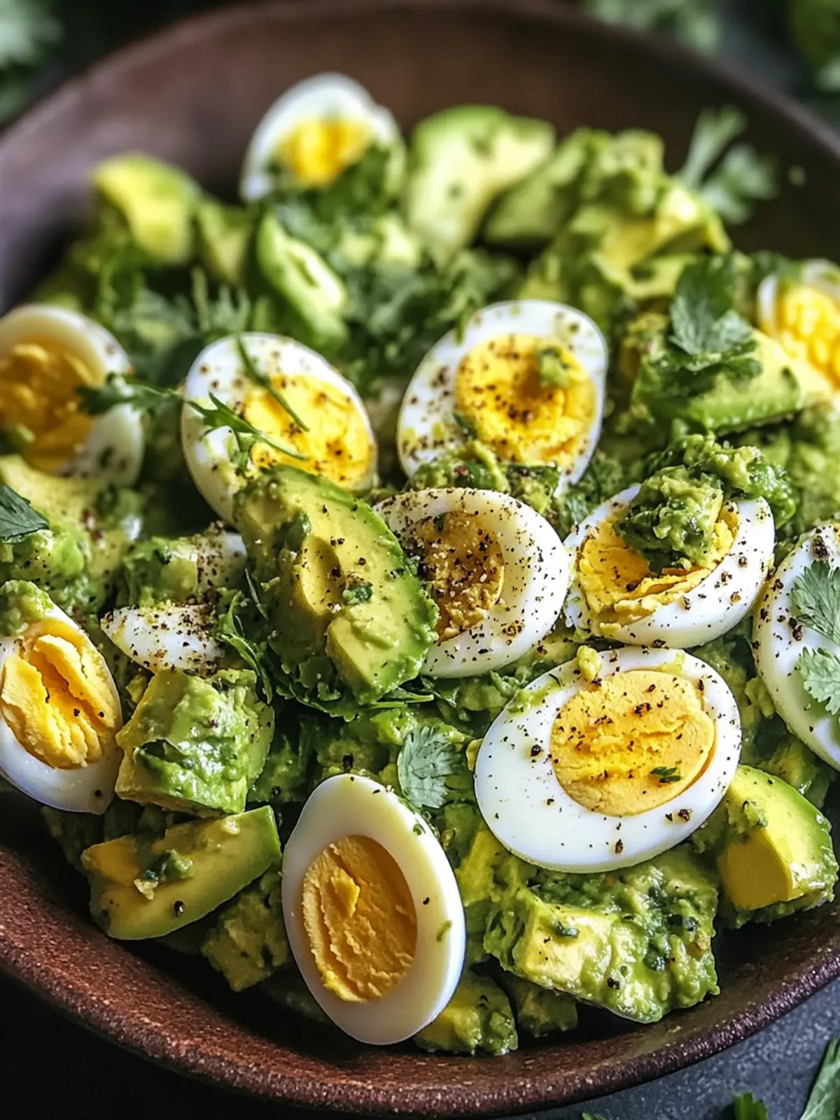 Herby Avocado Egg Salad for a Flavorful Fresh Bite 3 Herby Avocado Egg Salad