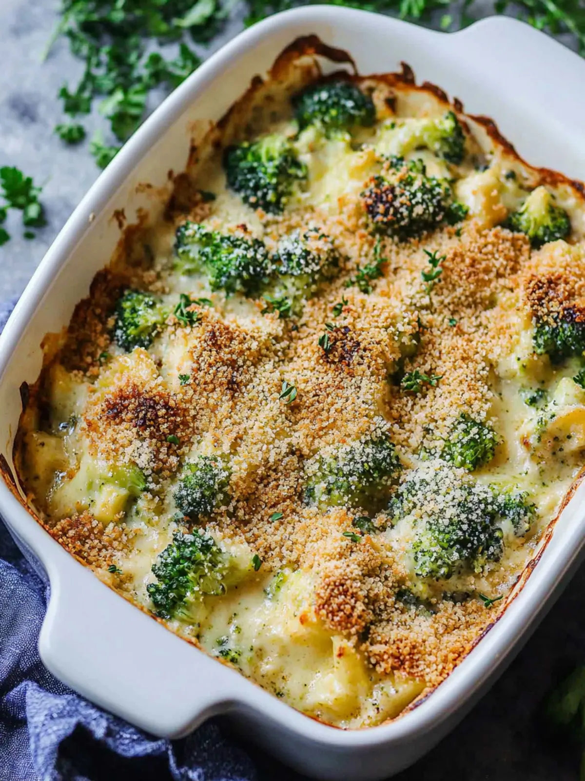 Creamy Vegan Broccoli Casserole Recipe for Cozy Nights 2 Creamy Vegan Broccoli Casserole Recipe