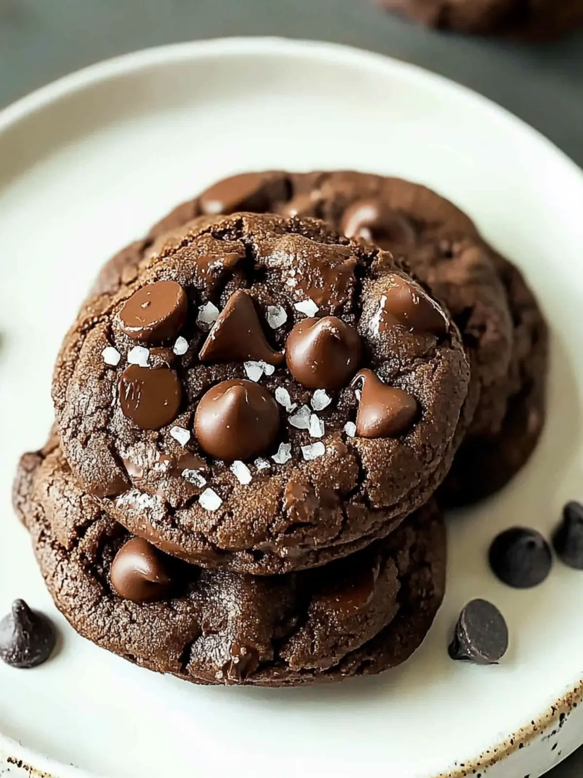 No Chill Double Chocolate Chip Cookies Recipe You’ll Love 4 No Chill Double Chocolate Chip Cookies Recipe