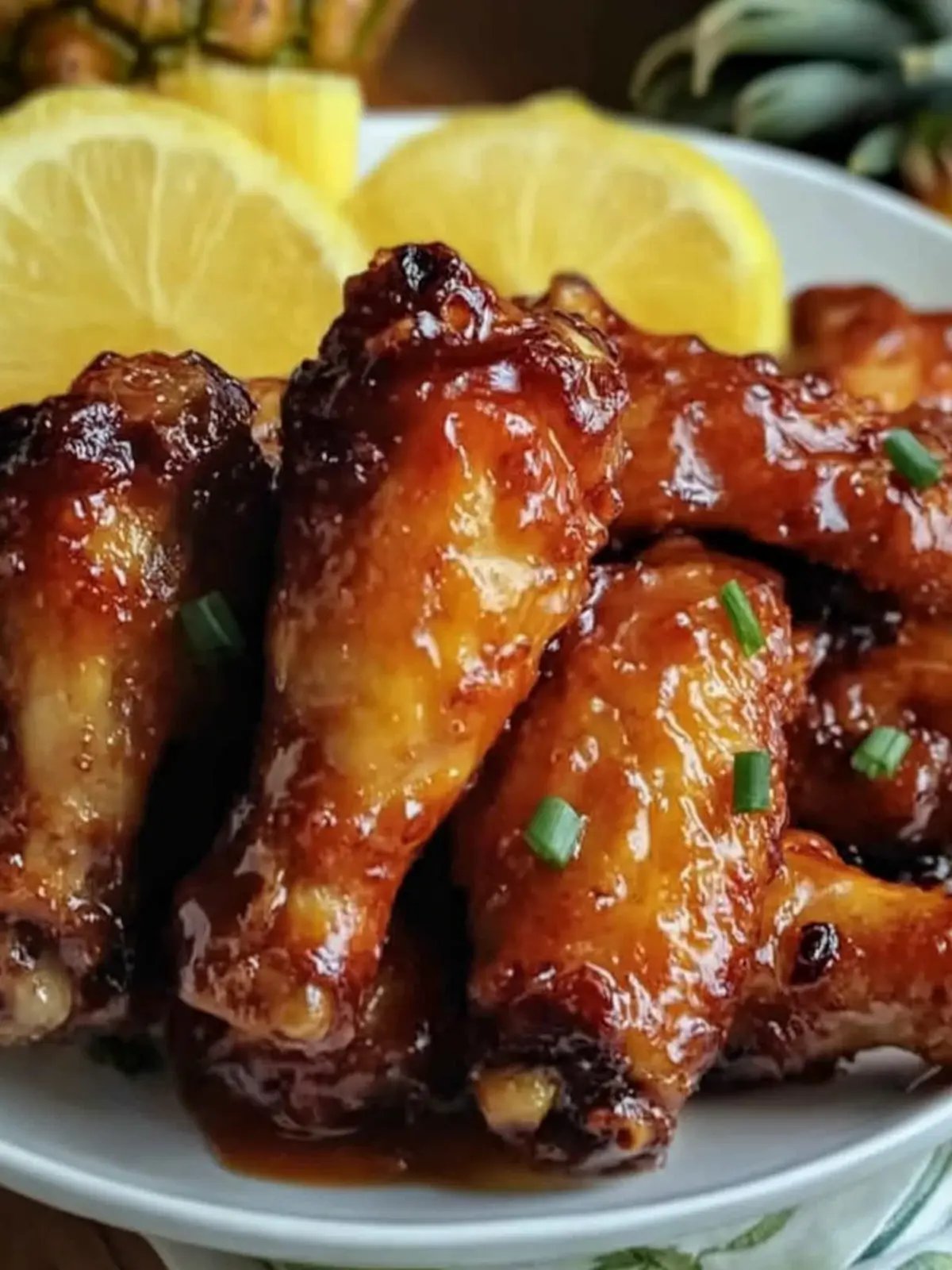 Sweet and Spicy Pineapple Cowboy Candy Chicken Wings 4 Pineapple Cowboy Candy Chicken Wings