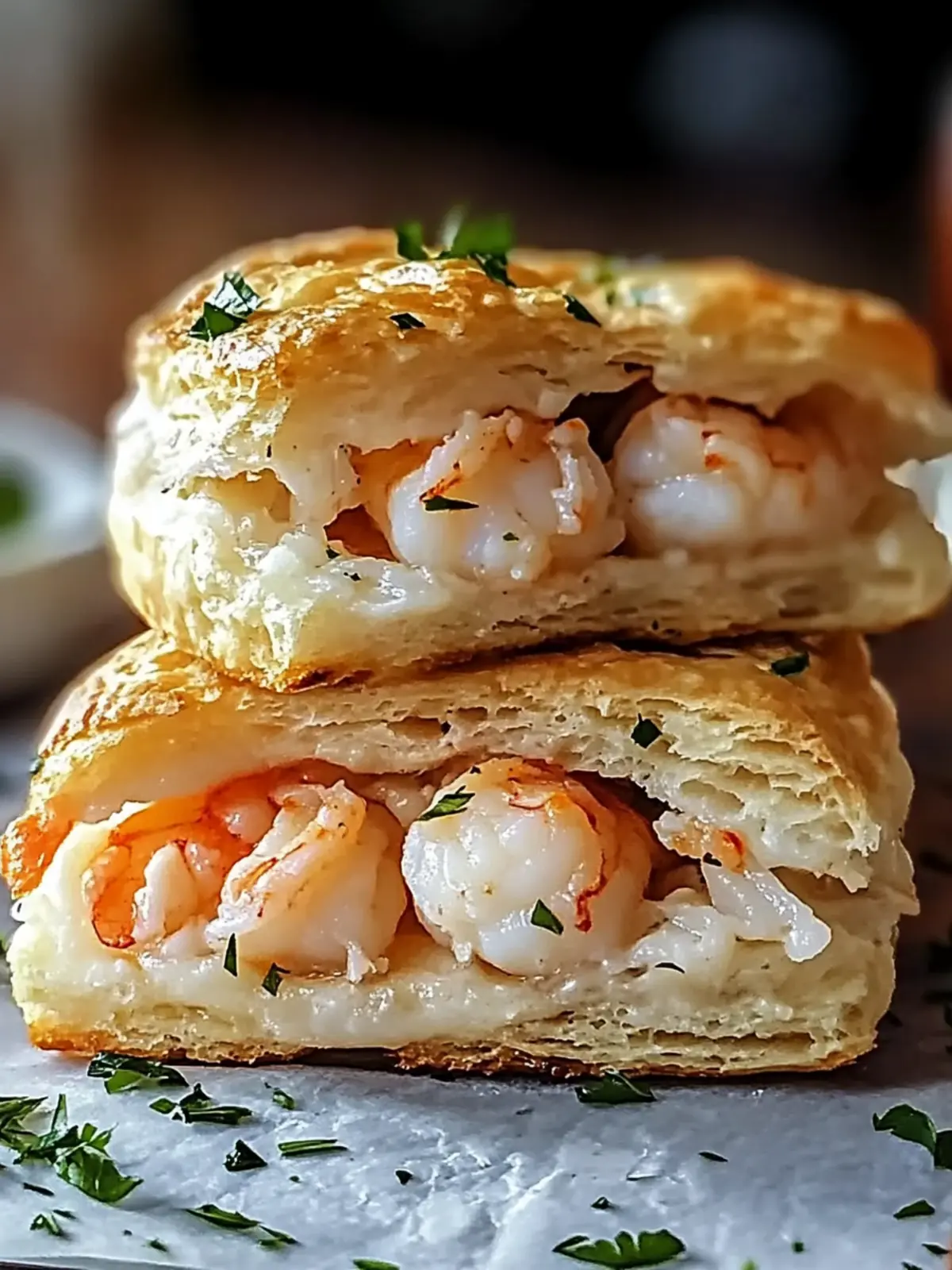 Savory Shrimp and Crab Biscuit Melts You’ll Crave Tonight 2 Savory Shrimp and Crab Biscuit Melts