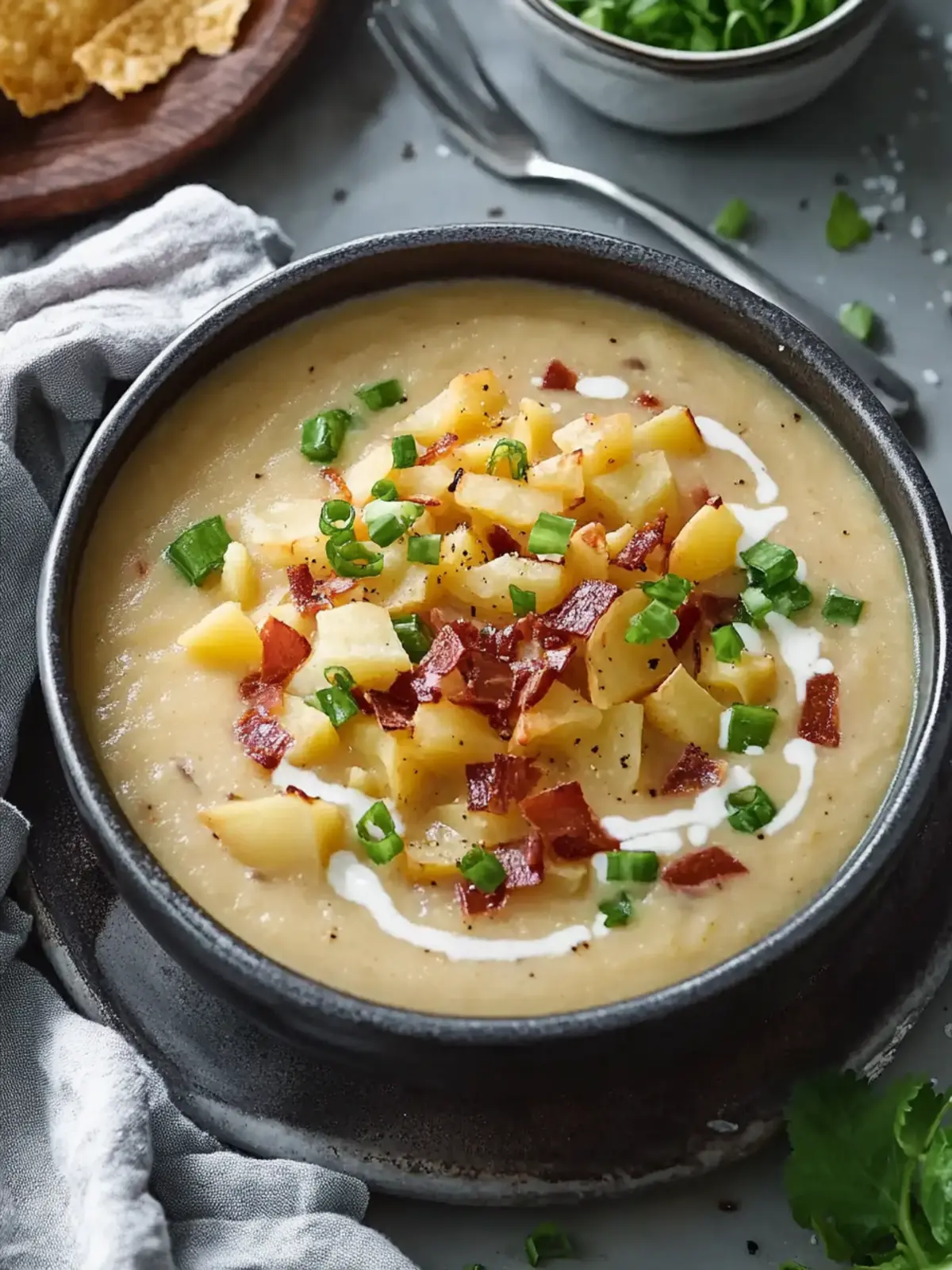 Creamy Loaded Baked Potato Soup for Cozy Nights In 2 Loaded Baked Potato Soup
