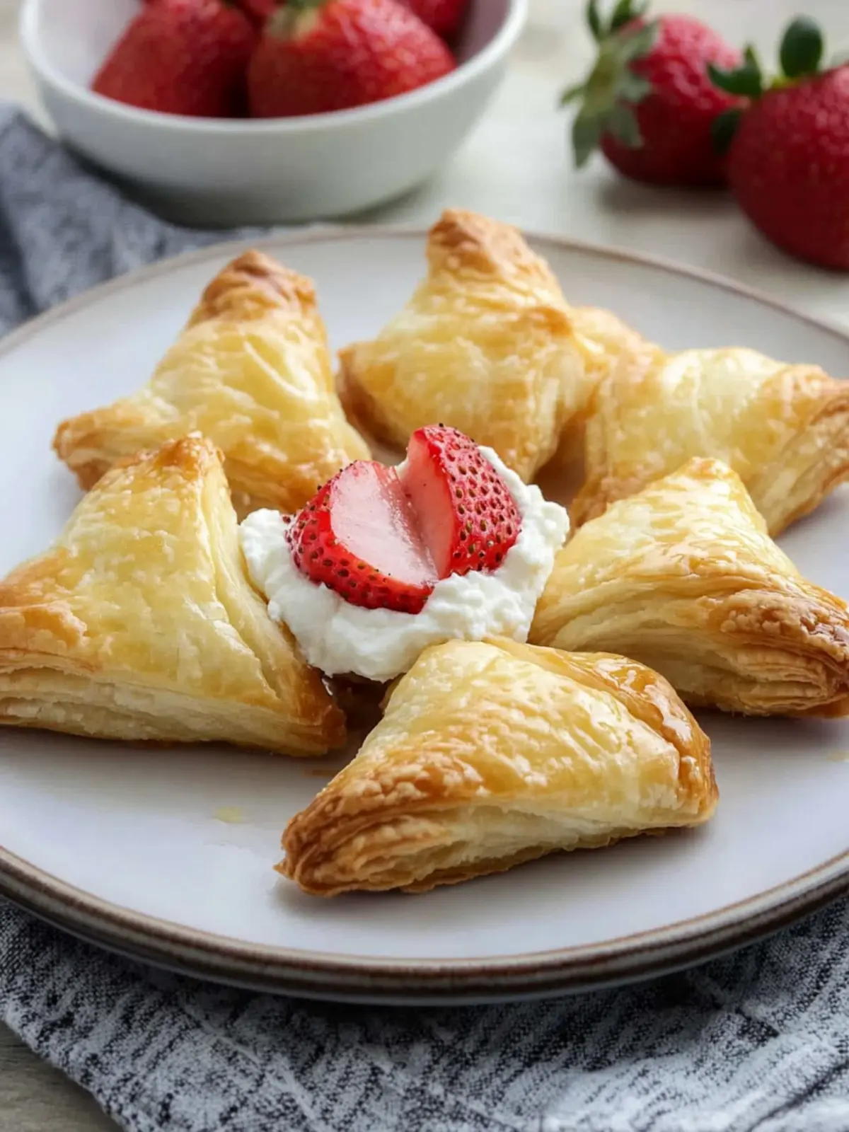 Decadent Ricotta Strawberry Puff Pastry Bliss You'll Love 5 Ricotta Strawberry Puff Pastry