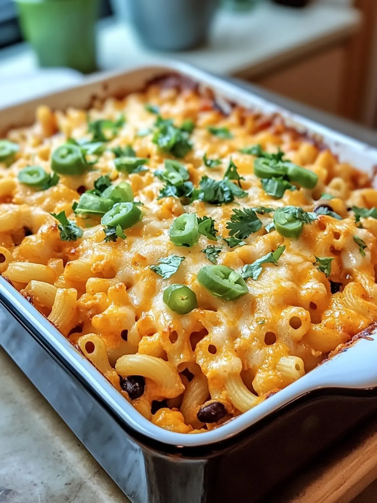 Zesty Taco Chicken Macaroni Casserole for Family Fun Nights 5 Zesty Taco Chicken Macaroni Casserole