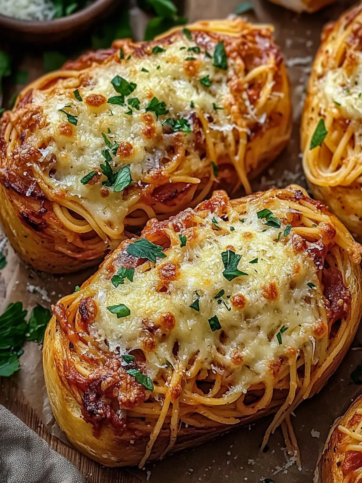 Spaghetti Garlic Bread: The Ultimate Comfort Food Combo 4 Spaghetti Garlic Bread
