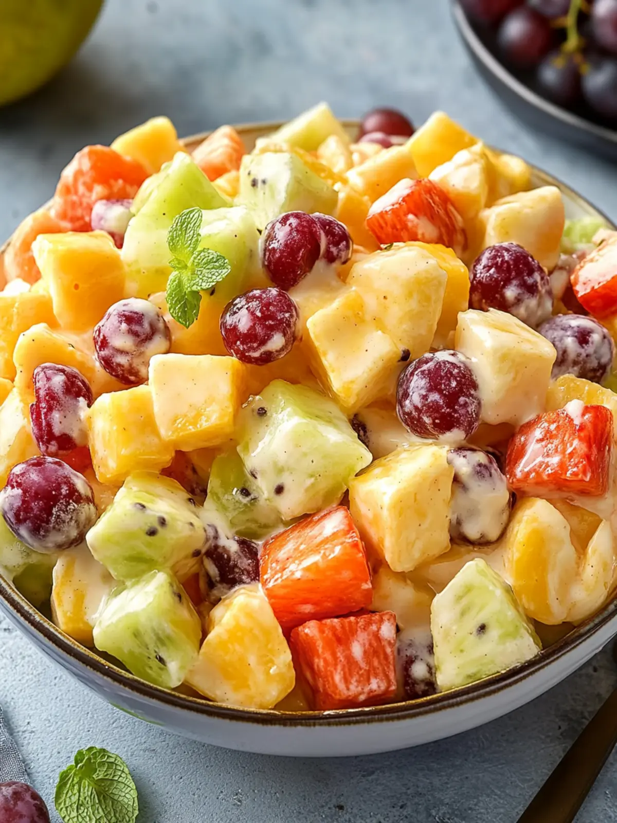 Cinco de Mayo Creamy Fruit Salad That Dances with Flavor 4 Cinco de Mayo Creamy Fruit Salad