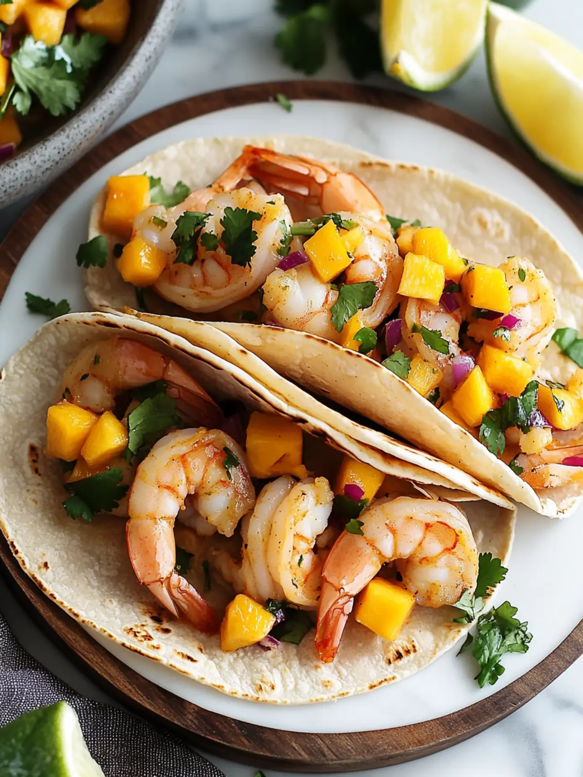 Savor Cinco de Mayo with Pan-Seared Shrimp Tacos and Mango Salsa 5 Cinco de Mayo Pan-Seared Shrimp Tacos With Fresh Mango Salsa