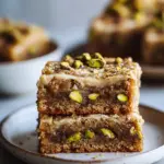 Decadent Brown Butter & Honey Pistachio Cookie Bars to Adore 7 Brown Butter & Honey Pistachio Cookie Bars