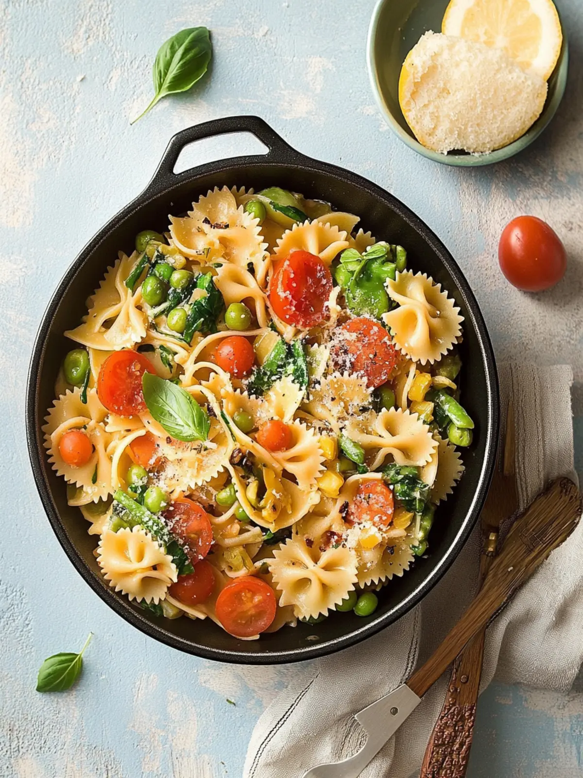 Delicious Mother's Day One Pot Pasta Primavera Recipe 3 Mother's Day One Pot Pasta Primavera