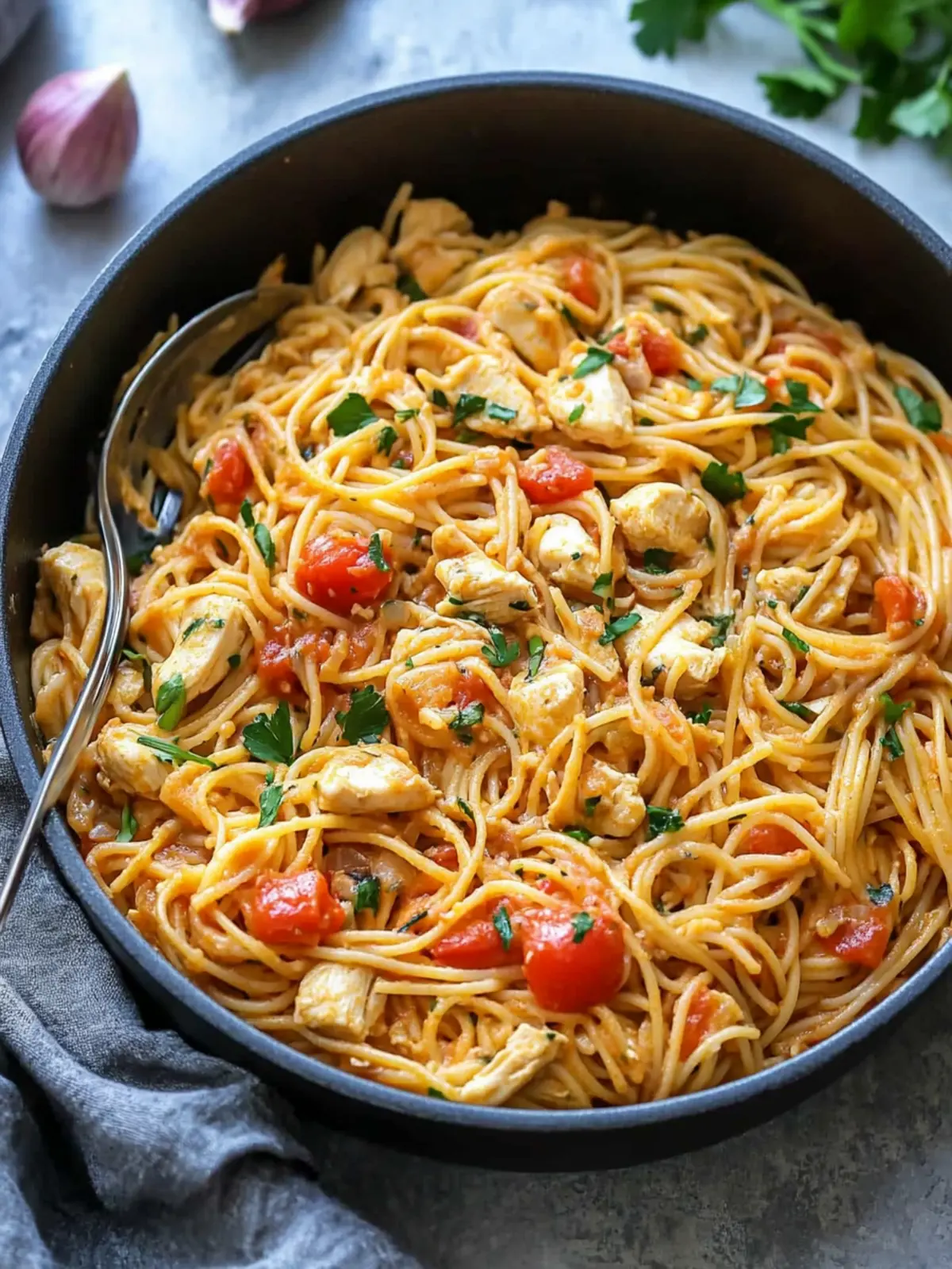 Easy One Pot Chicken Spaghetti for Busy Weeknight Heroes 5 Easy One Pot Chicken Spaghetti