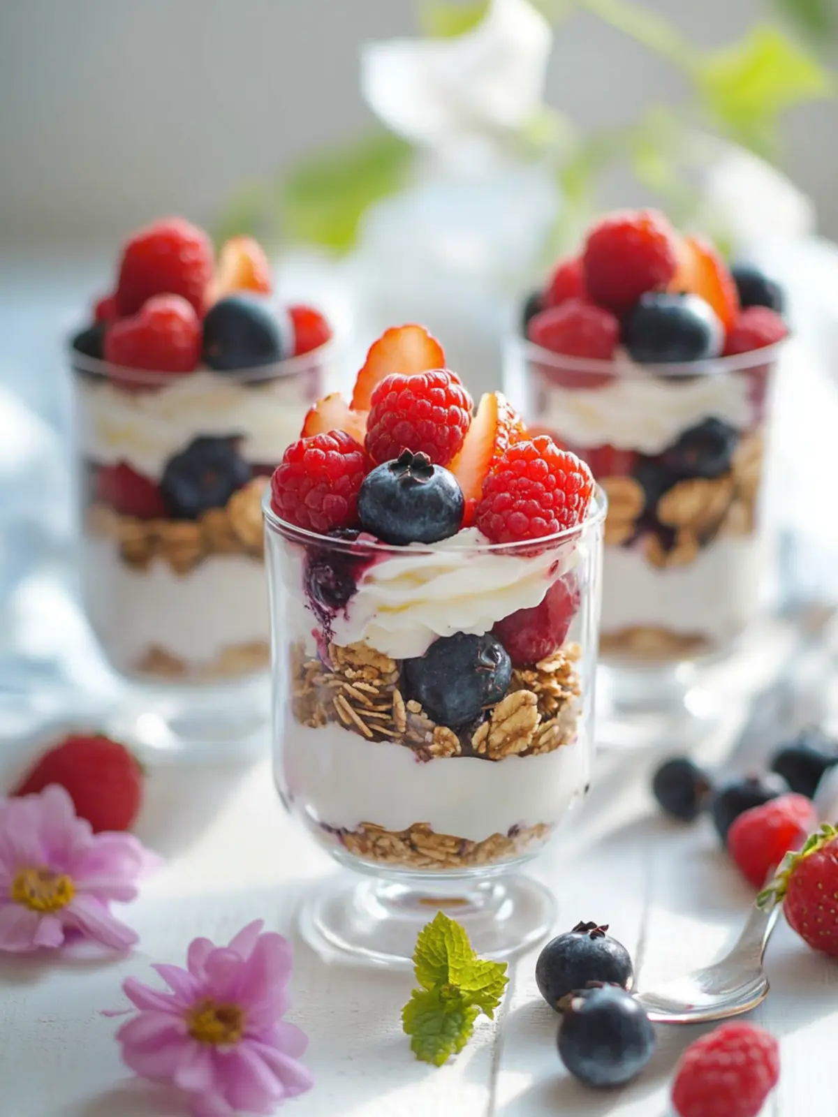 Easter Greek Yogurt Berry Parfait Cups for a Fresh Twist 2 Easter Greek Yogurt Berry Parfait Cups