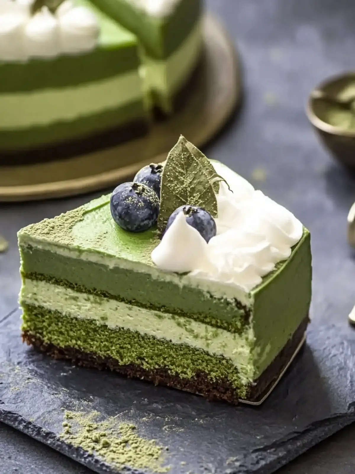 Indulge in Cinco de Mayo Matcha Mousse Cake Bliss 3 Cinco de Mayo Matcha Mousse Cake