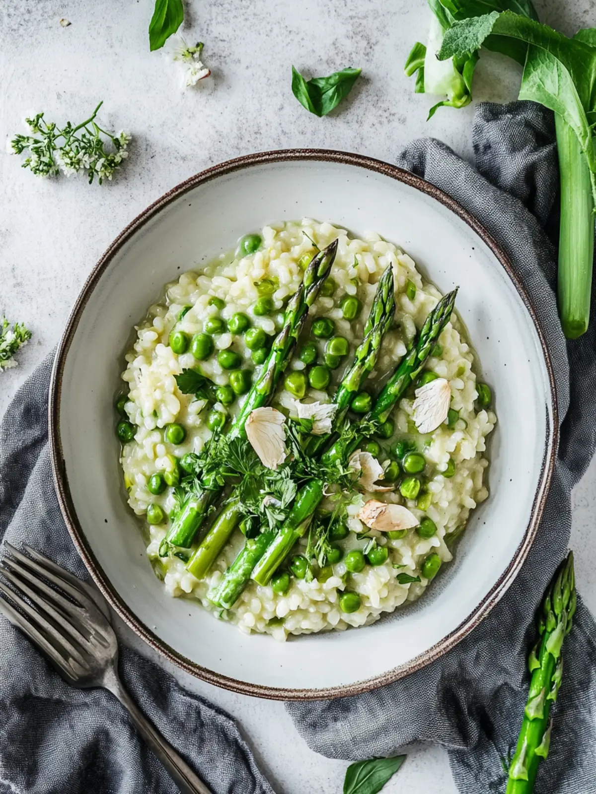 Creamy Vegan Asparagus Risotto for a Cozy Night In 3 Vegan Asparagus Risotto