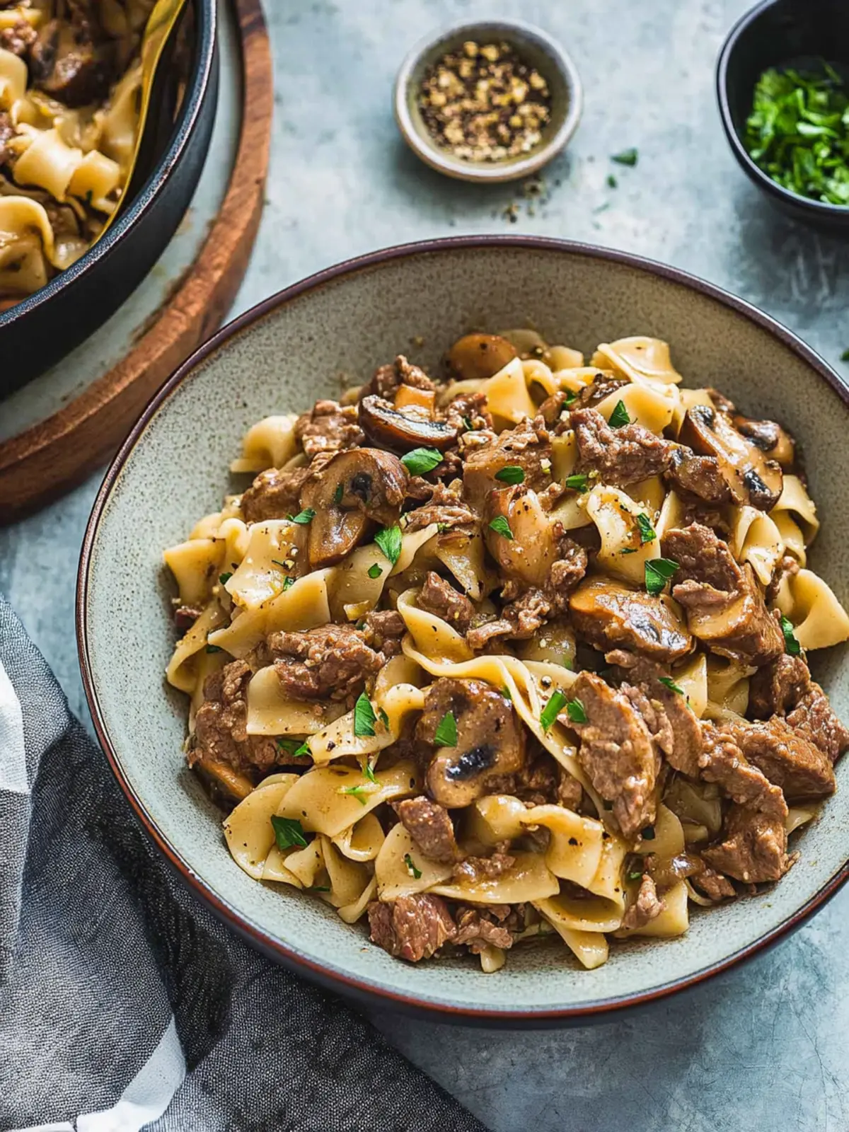Hearty Beef and Noodles with Mushrooms for Cozy Nights 5 Beef and Noodles with Mushrooms