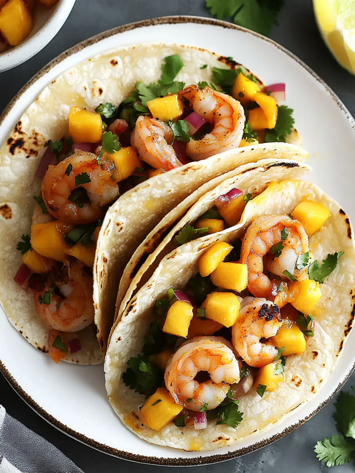 Savor Cinco de Mayo with Pan-Seared Shrimp Tacos and Mango Salsa 3 Cinco de Mayo Pan-Seared Shrimp Tacos With Fresh Mango Salsa
