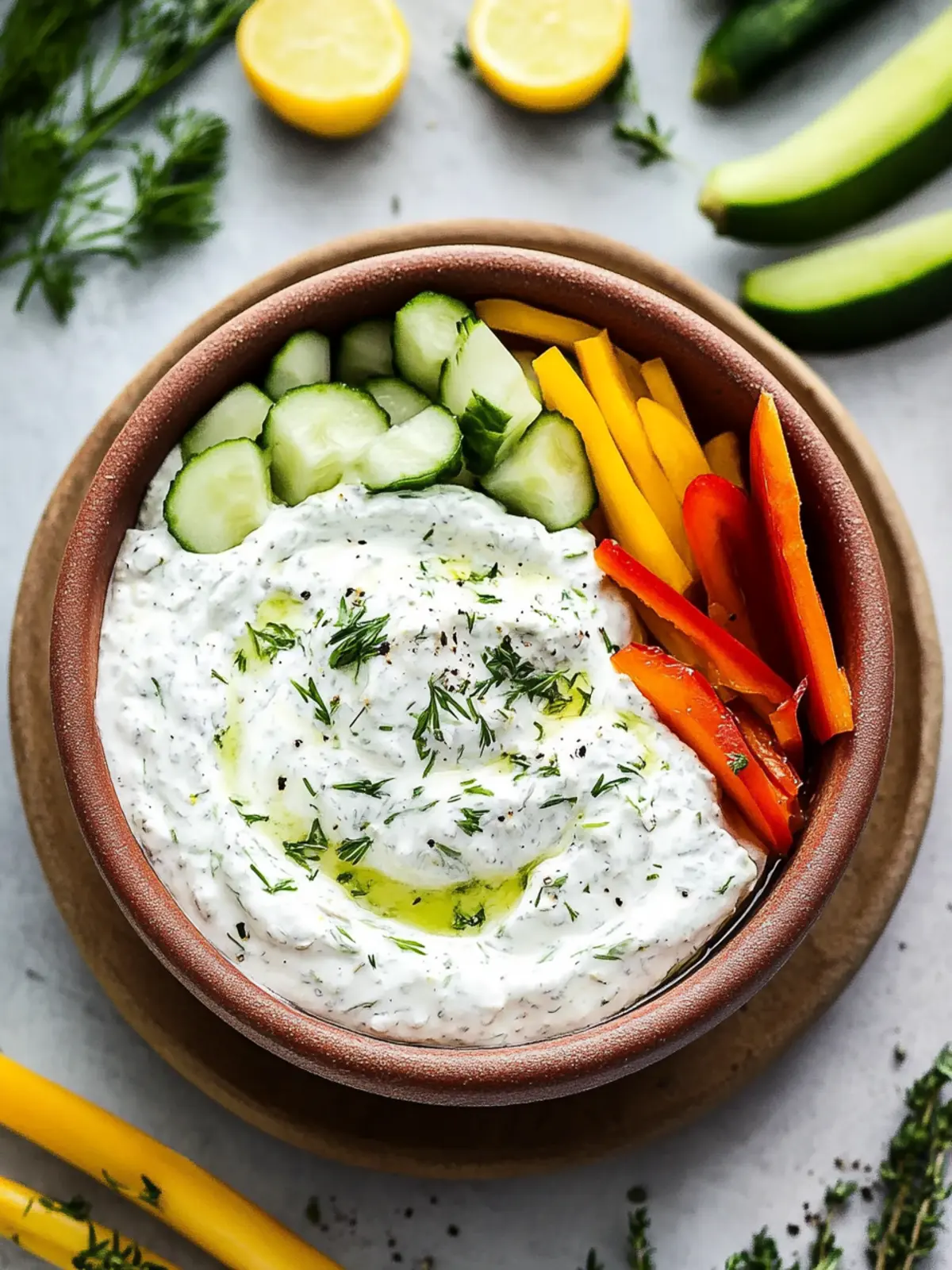 Easter Greek Yogurt Veggie Dip That’s a Flavorful Hit 3 Easter Greek Yogurt Veggie Dip