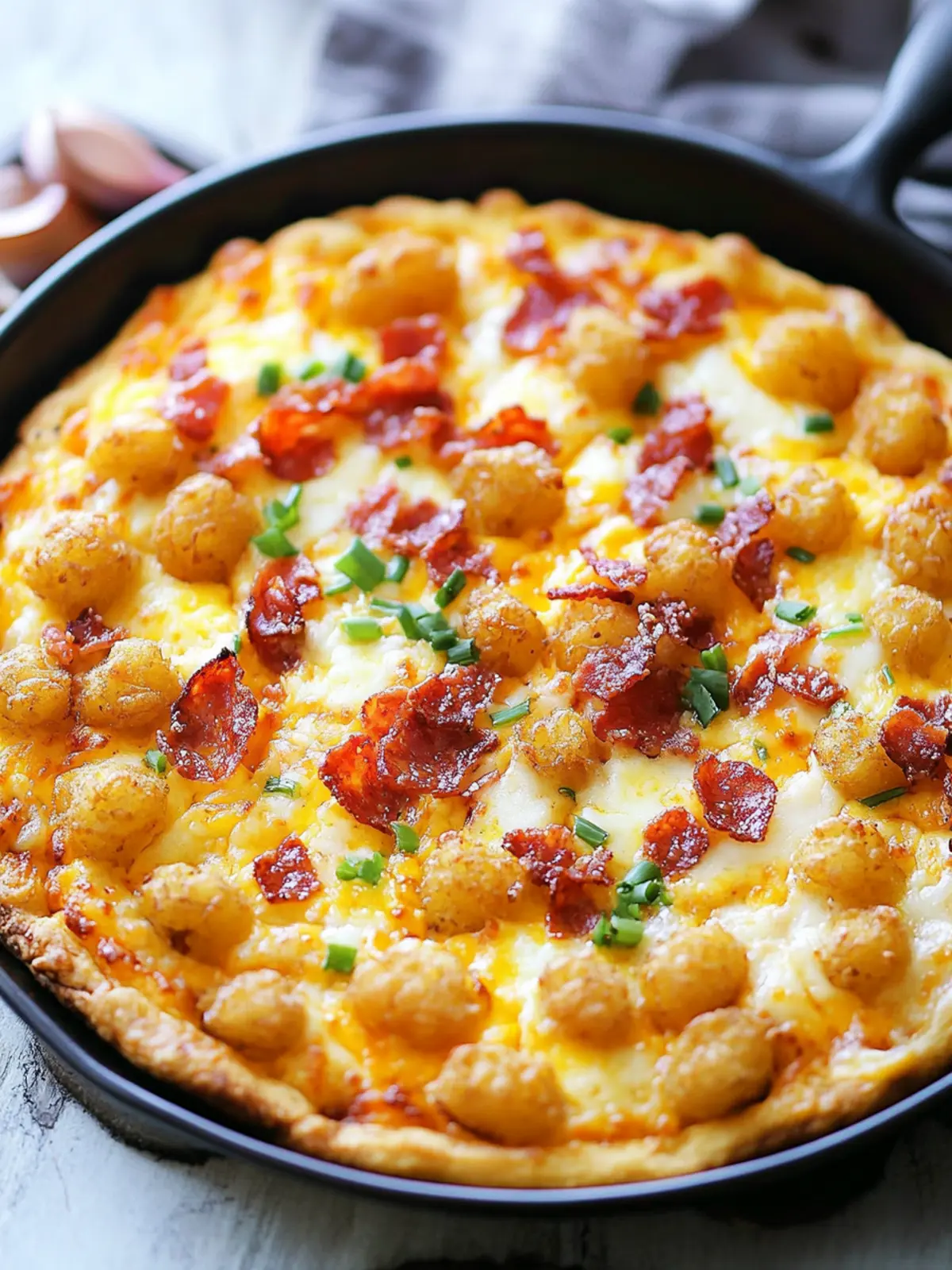 Mouthwatering Mother's Day Tater Tot Breakfast Pizza Delight 2 Mother's Day Tater Tot Breakfast Pizza