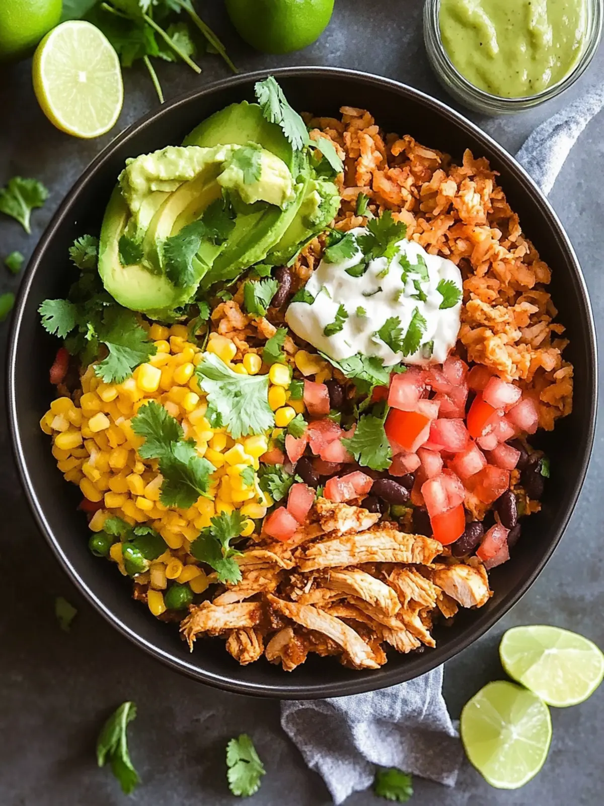 Quick One Pot Chicken Burrito Bowls for Busy Weeknights 5 Quick One Pot Chicken Burrito Bowls